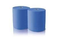Industriālais papīra dvielis ROI'S W1 2 slāņi 250m zila 1 rullis/iep. - AURON COFFEE ROASTERY