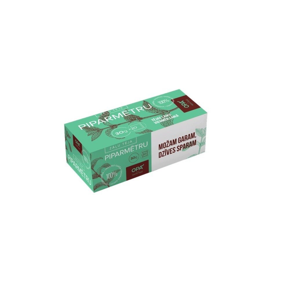 Tēja Piparmētru Opā 20 gab - AURON COFFEE ROASTERY