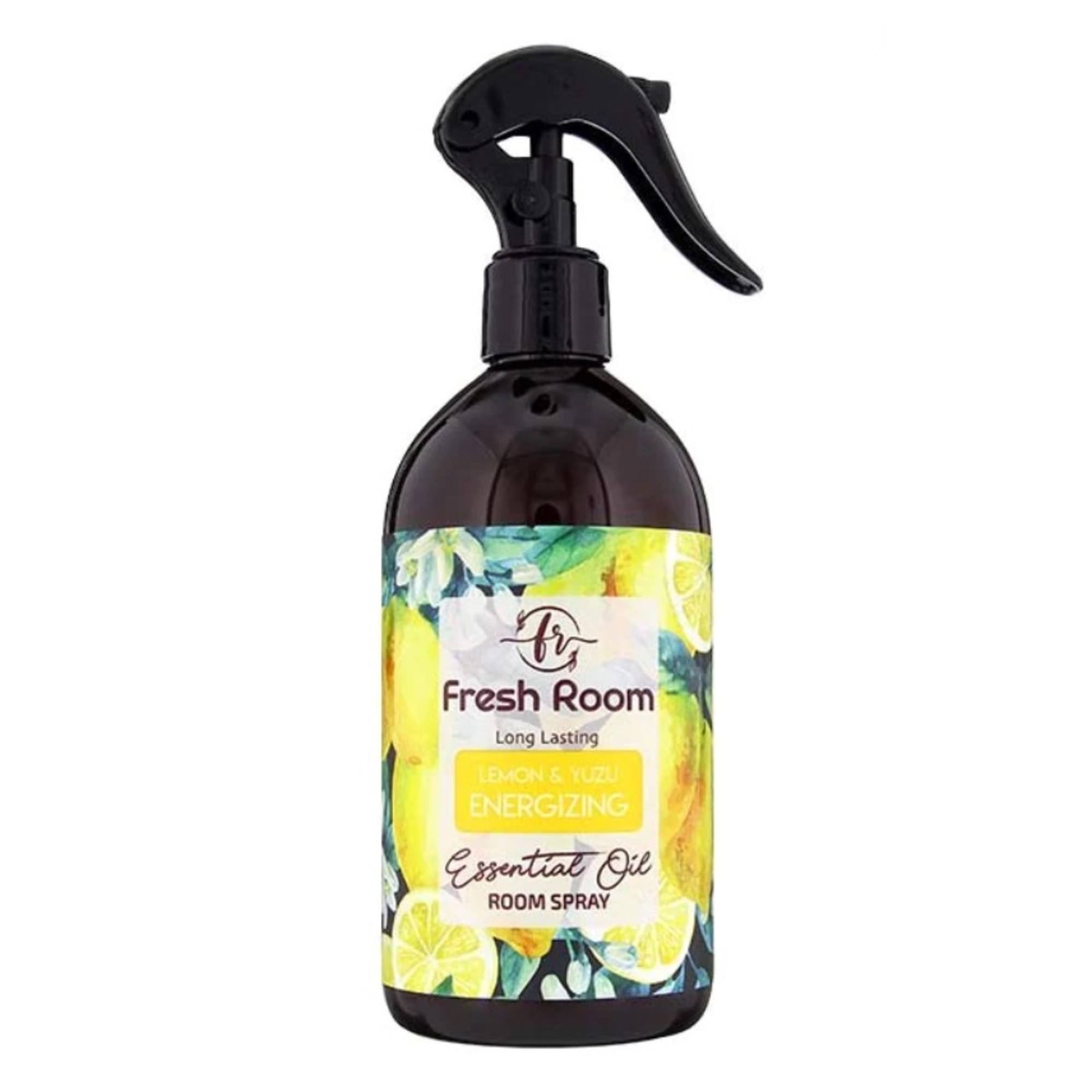 Gaisa atsvaidzinātājs Fresh Room Energizing Lemon & Yuzu essential oil 400ml - AURON COFFEE ROASTERY