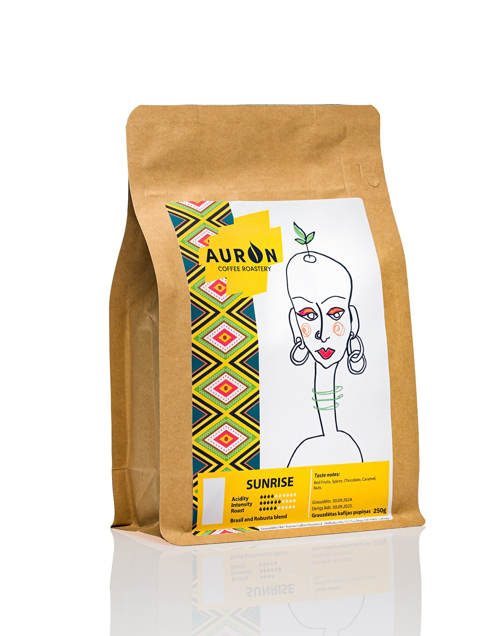 Kafijas pupiņas SUNRISE - AURON COFFEE ROASTERY