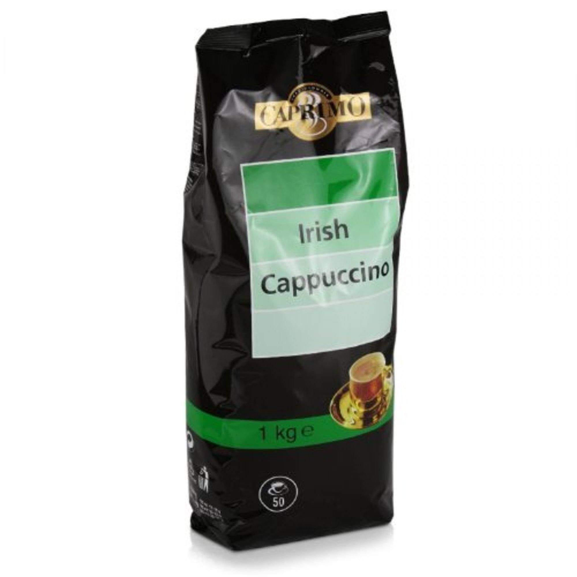 Šokolādes pulveris Caprimo Irish Cappuccino 1 kg - AURON COFFEE ROASTERY