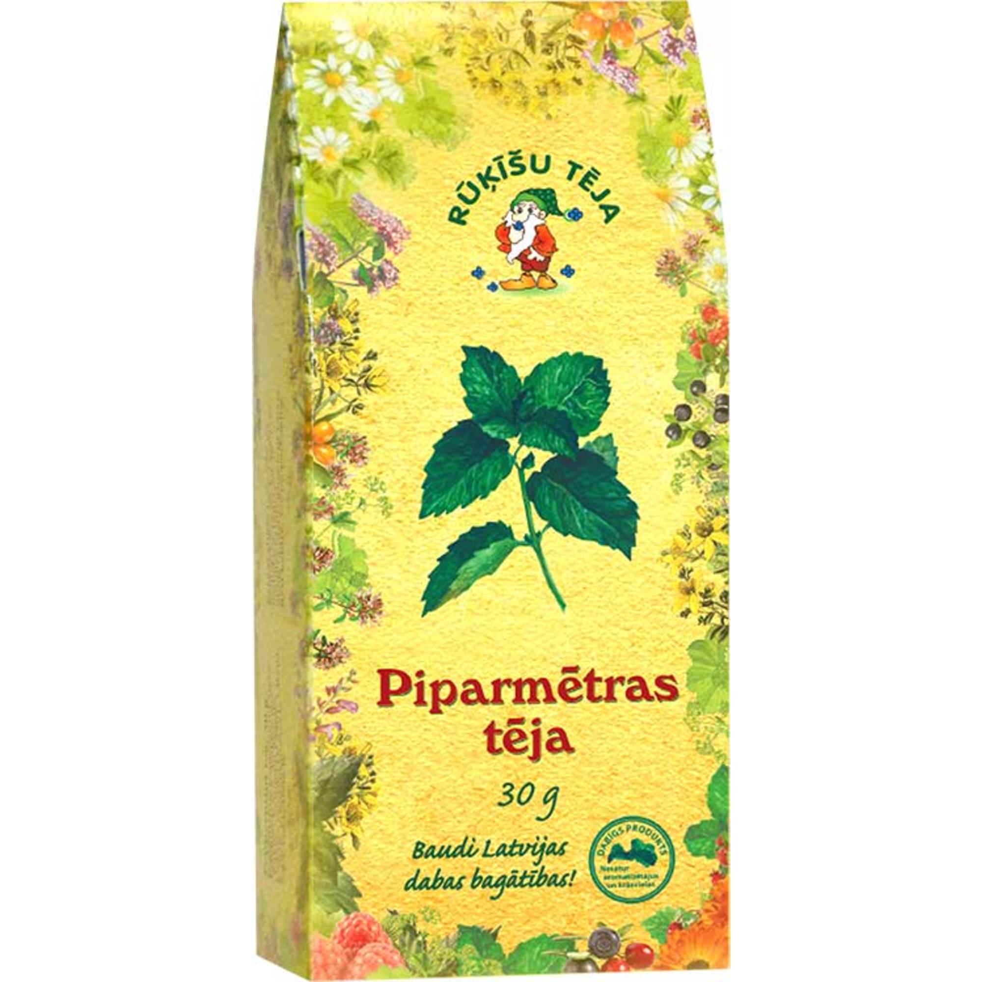 Tēja beramā Piparmētru Rūķīšu tēja 30 g - AURON COFFEE ROASTERY