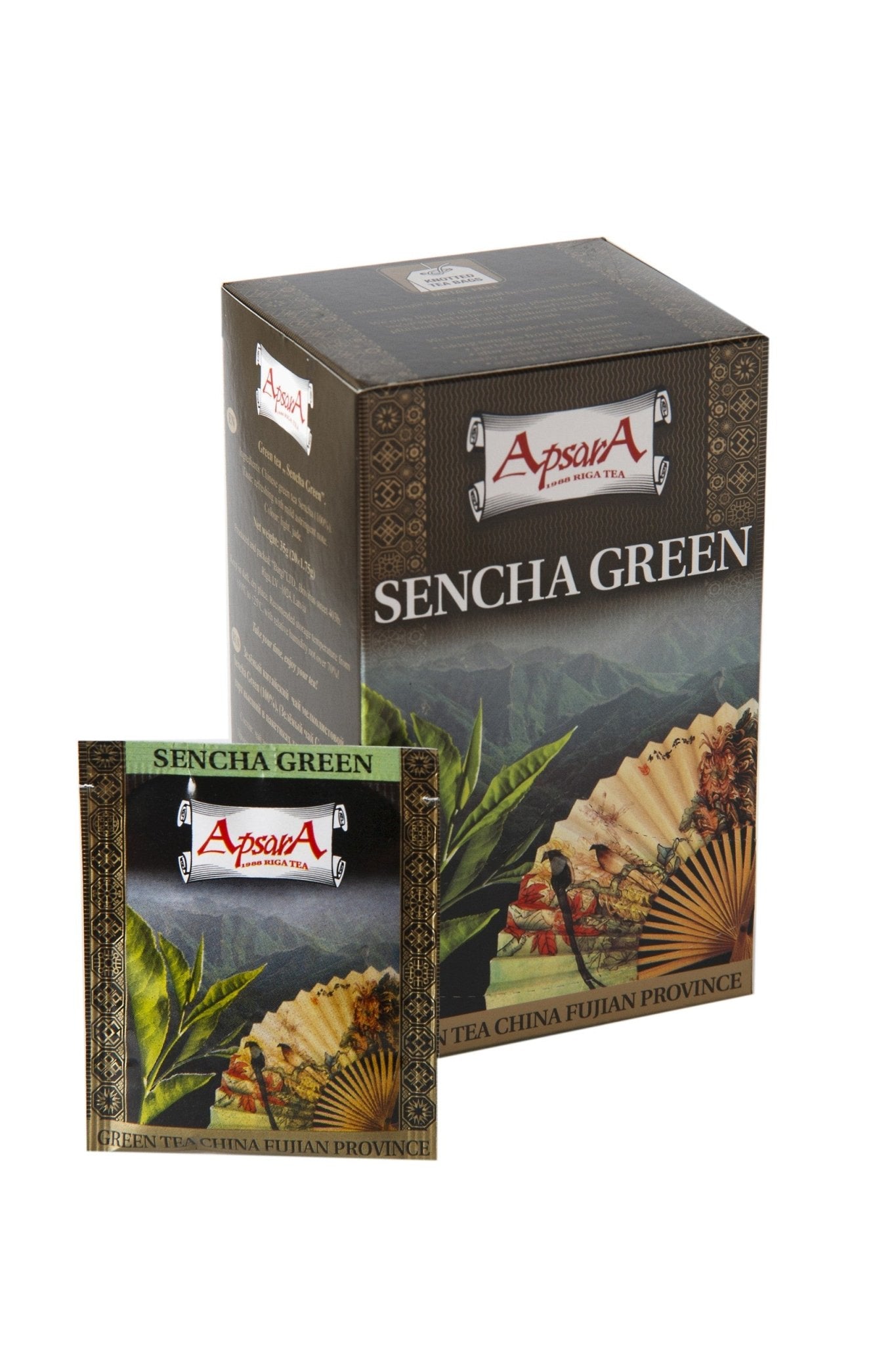 Tēja zaļā Sencha Green Apsara 20 gab. - AURON COFFEE ROASTERY