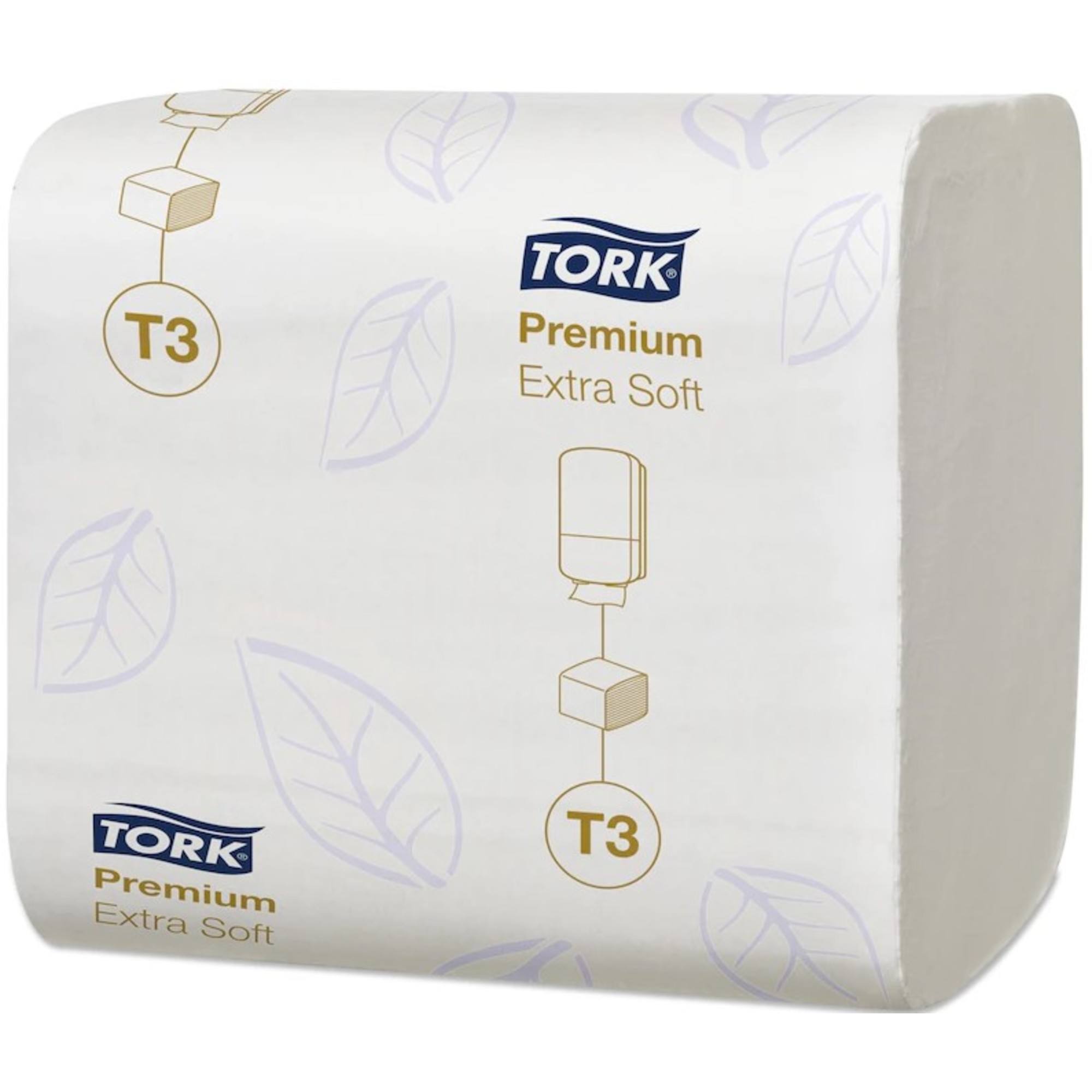 Tualetes papīrs Tork Premium T3 2 slāņi 252 loksnes balta 30 pac./iepak. - AURON COFFEE ROASTERY